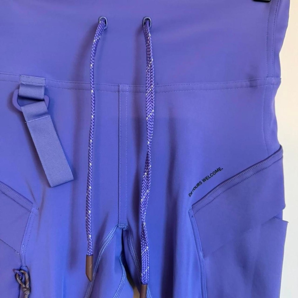 Lululemon Cargo Super High Rise Hiking Tight 25" Charged Indigo Purple - Picture 3 of 8